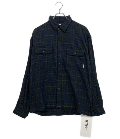 ダブルタップス 長袖シャツ チェック 242WVDT-SHM03 メンズ SIZE 02 WTAPS