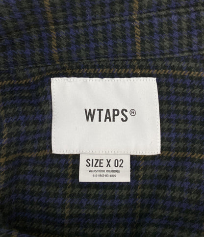 ダブルタップス 長袖シャツ チェック 242WVDT-SHM03 メンズ SIZE 02 WTAPS