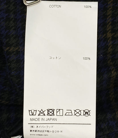 ダブルタップス 長袖シャツ チェック 242WVDT-SHM03 メンズ SIZE 02 WTAPS