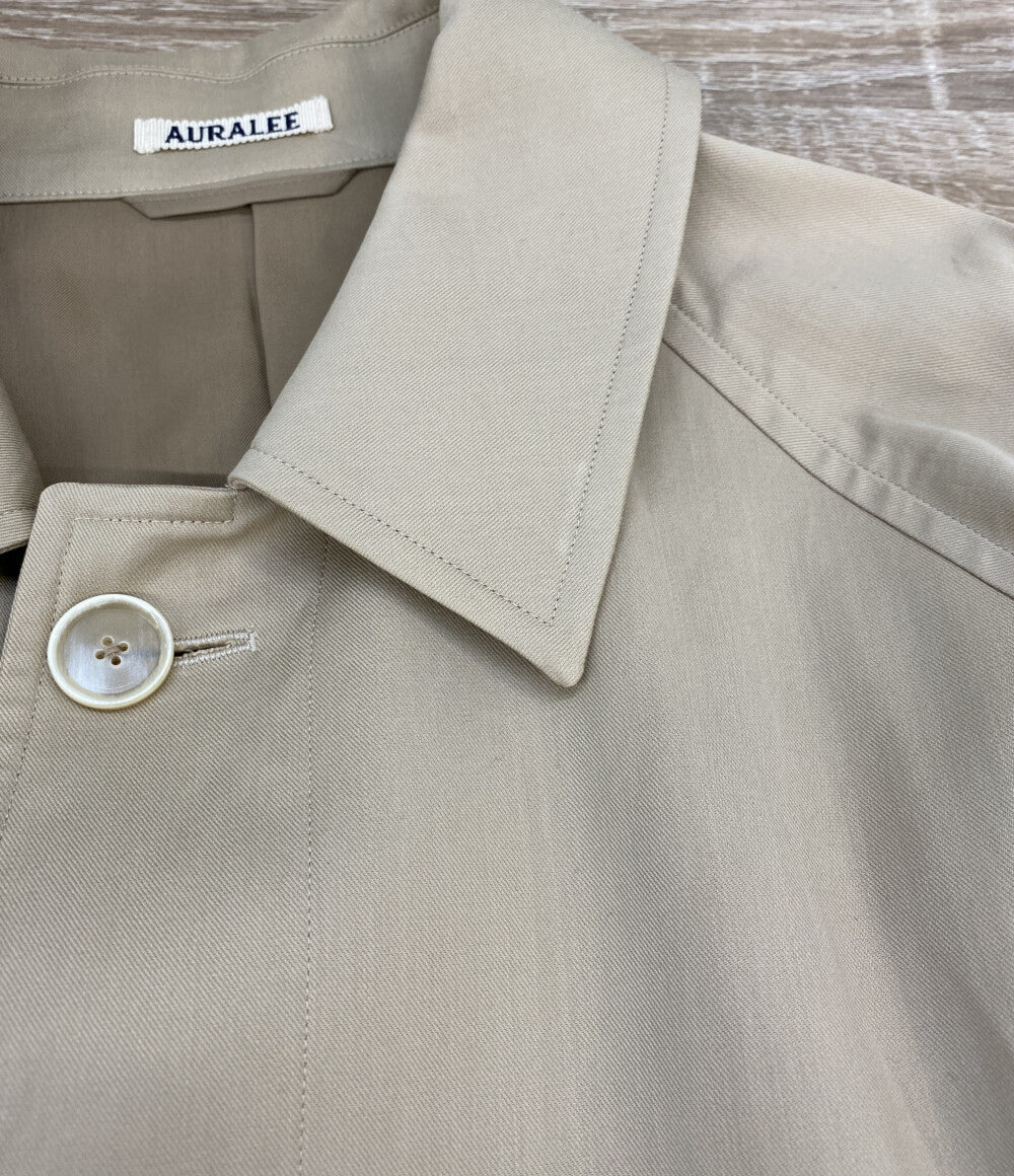 オーラリー ステンカラーコート メンズ SIZE 4 AURALEE