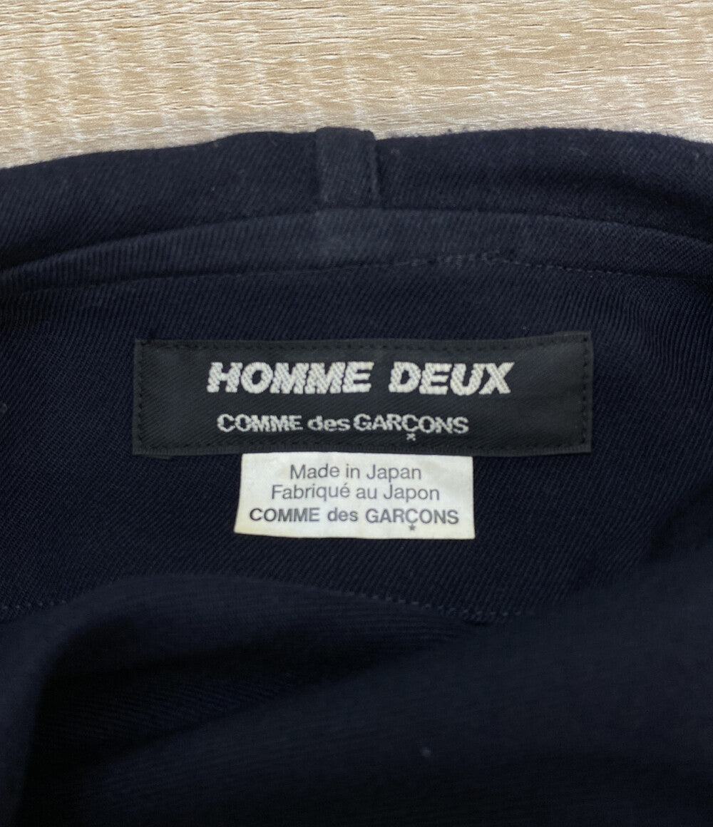 コム デ ギャルソン オム ドゥ ウールギャバフーデッドポンチョ メンズ SIZE - COMME des GARCONS HOMME DEUX
