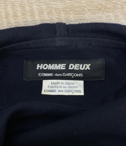 コム デ ギャルソン オム ドゥ ウールギャバフーデッドポンチョ メンズ SIZE - COMME des GARCONS HOMME DEUX