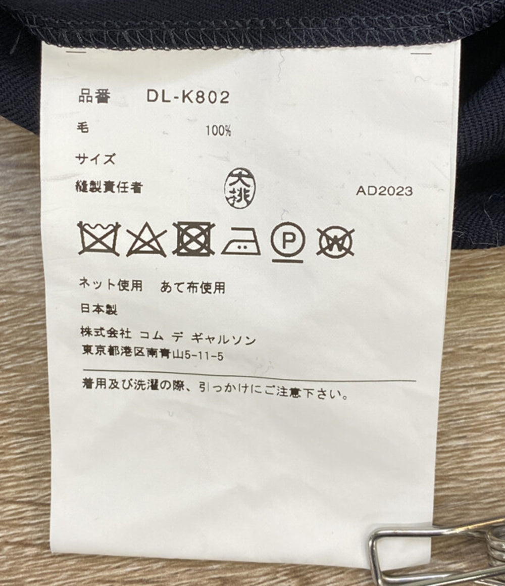 コム デ ギャルソン オム ドゥ ウールギャバフーデッドポンチョ メンズ SIZE - COMME des GARCONS HOMME DEUX