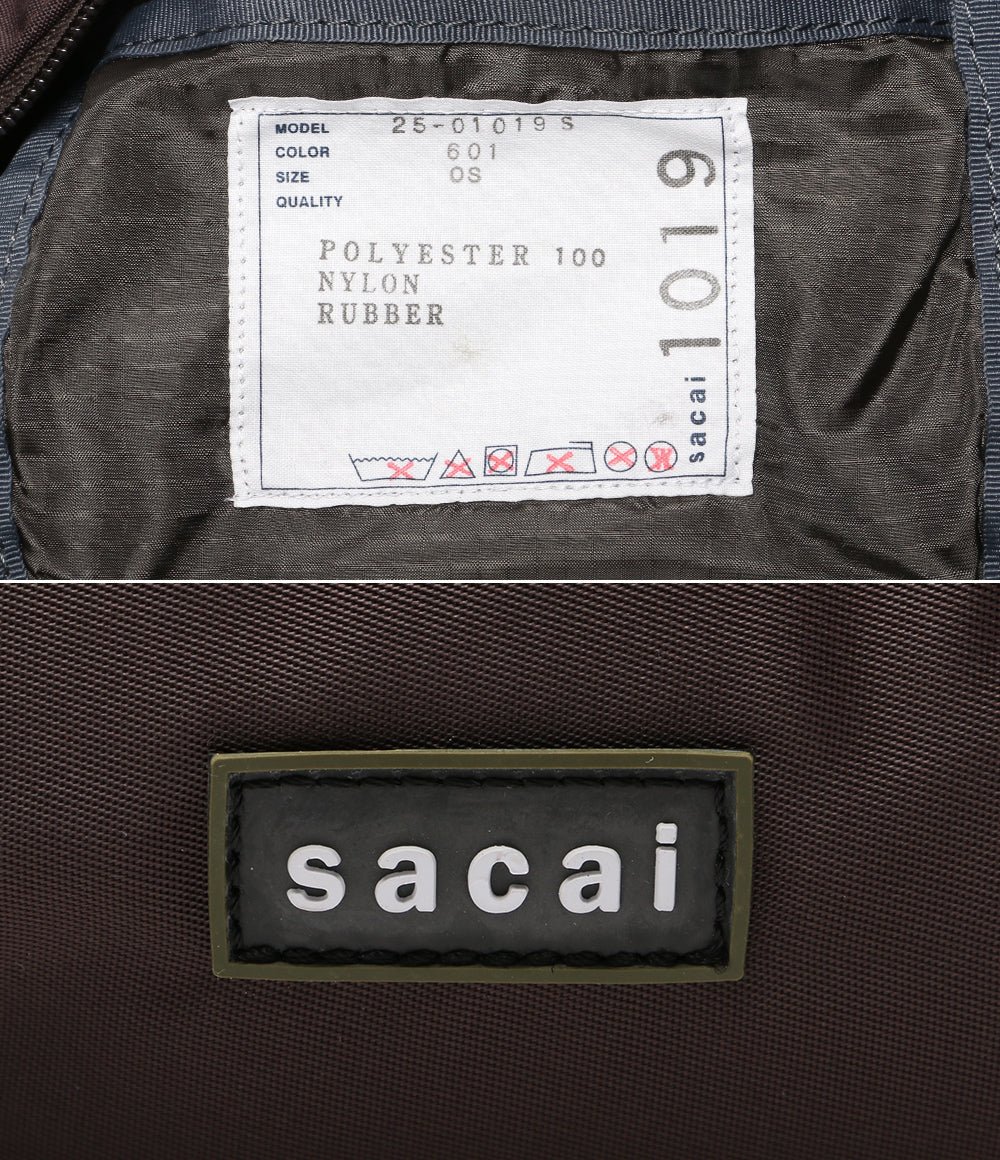 サカイ 美品 ボディバッグ Pocket Bum Bag 25-01019S メンズ sacai