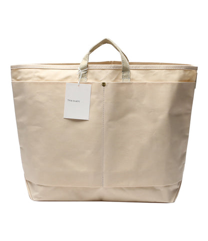 美品 ムヤ トートバッグ Base Tote by This is(a)n /STOCK NO: メンズ SIZE L MUYA