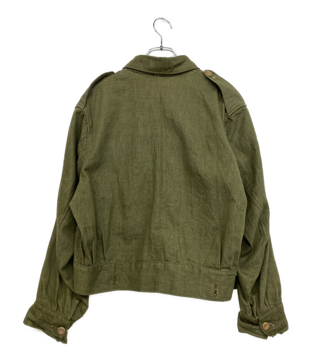 ミリタリー ジャケット 1955 イギリス軍 カーキ メンズ SIZE 8