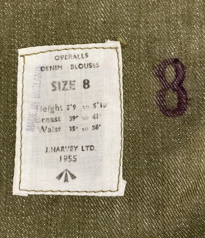 ミリタリー ジャケット 1955 イギリス軍 カーキ メンズ SIZE 8