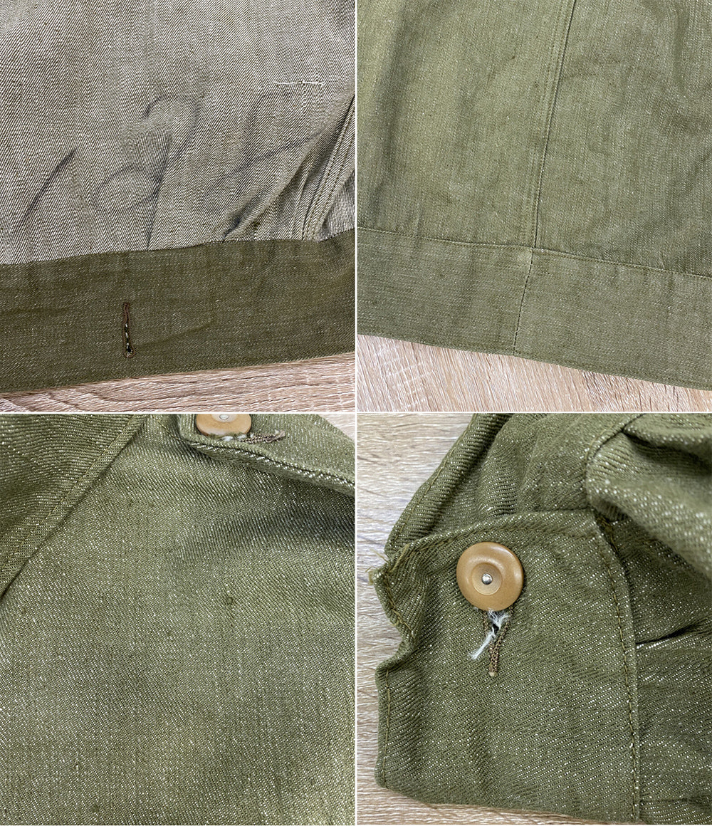 ミリタリー ジャケット 1955 イギリス軍 カーキ メンズ SIZE 8