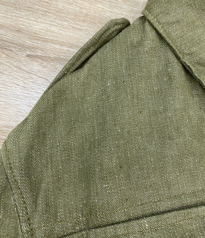 ミリタリー ジャケット 1955 イギリス軍 カーキ メンズ SIZE 8