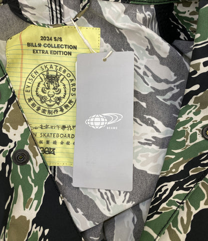 ビームス 美品 高田音楽制作事務所 ジャケット 迷彩 メンズ SIZE L BEAMS