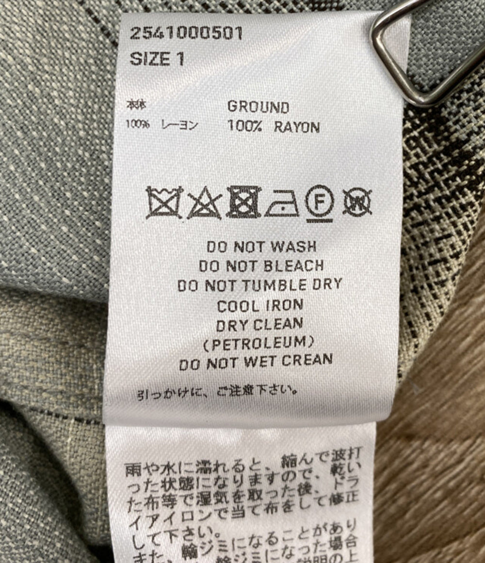 シュガーヒル 長袖シャツ 2541000501 SMOKE BLUE メンズ SIZE 1 SUGARHILL