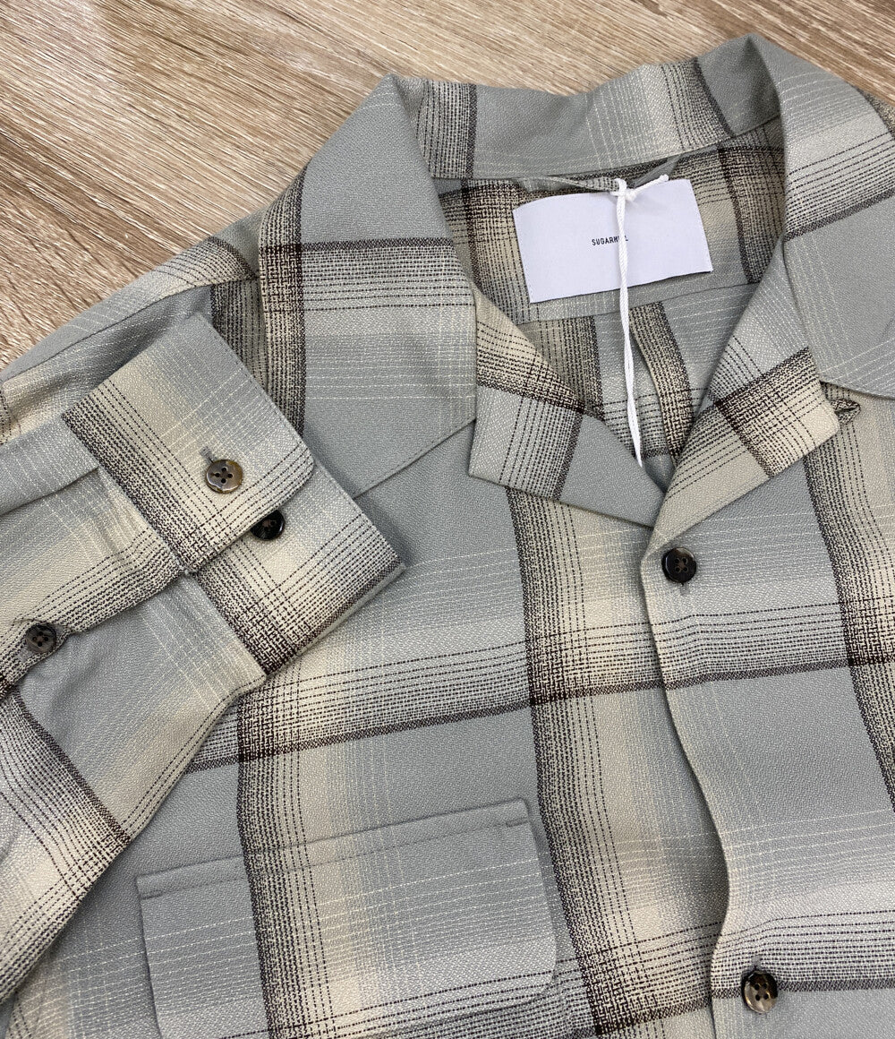 シュガーヒル 長袖シャツ 2541000501 SMOKE BLUE メンズ SIZE 1 SUGARHILL