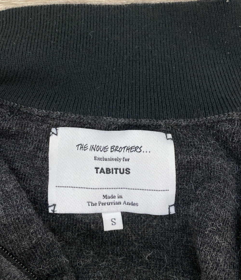 the inoue brothers TABITUS イノウエ ブラザーズ タビタスザ ジップカーディガン メンズ SIZE S