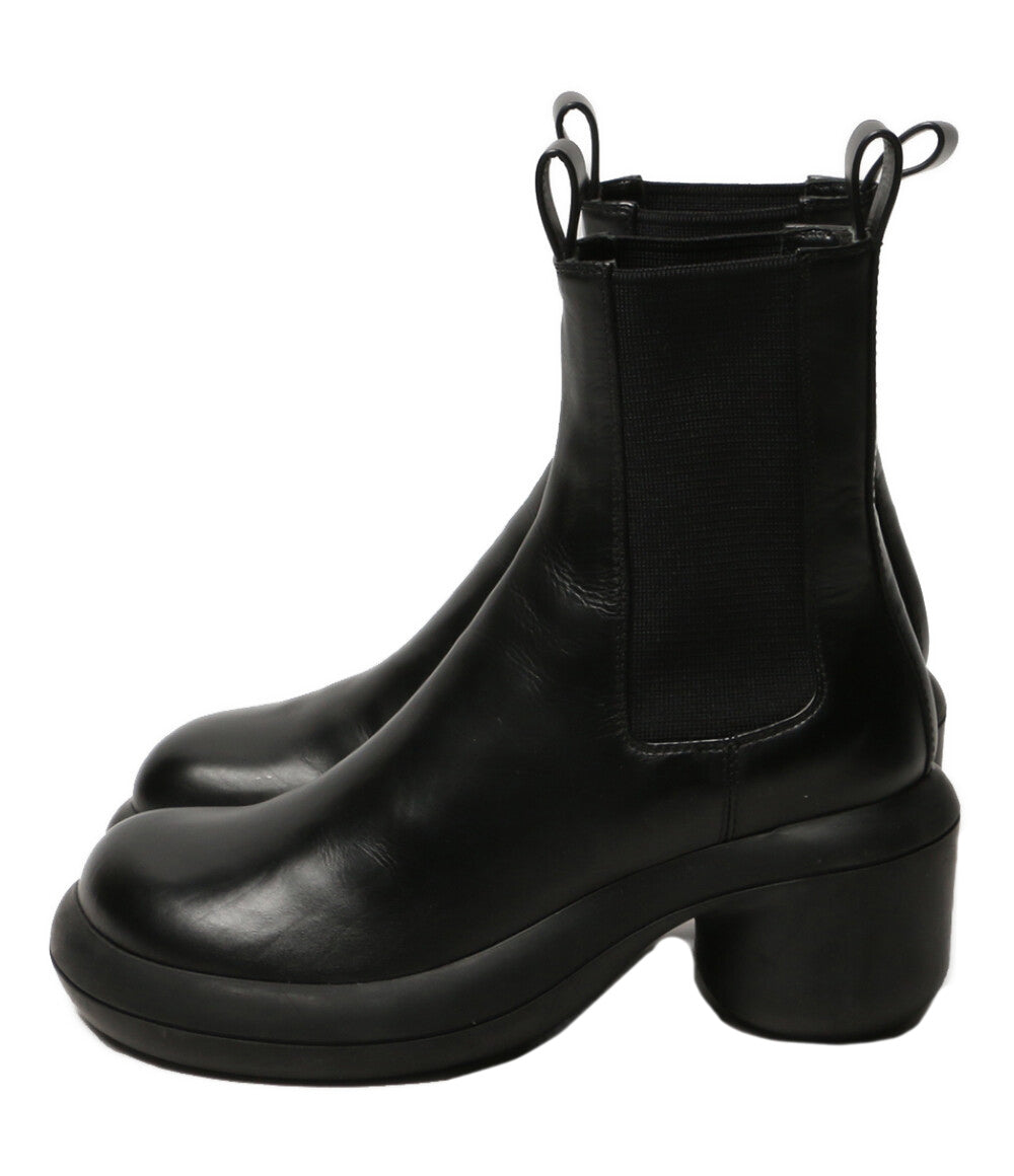 ジルサンダー アンクルブーツ サイドゴアブーツ 37 黒JS36050B ジルサンダー アンクルブーツ サイドゴアブーツ 37 黒JS36050B