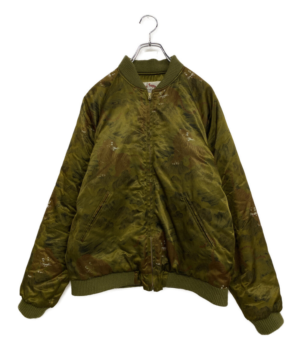 キャリー ブルゾン 虎 スカジャン メンズ SIZE M CALEE