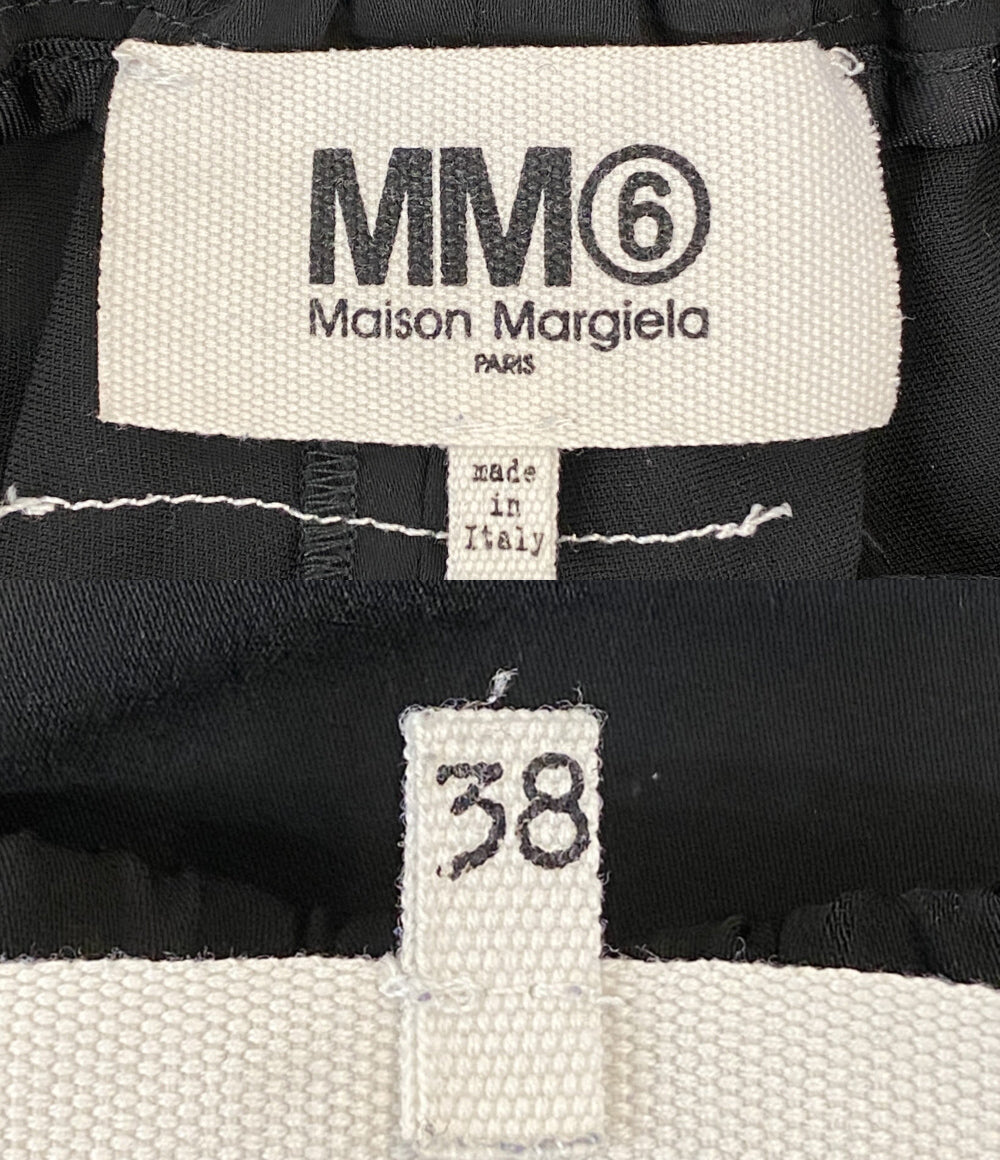 エムエムシックス プリーツパンツ S52KA0215 S37977 レディース SIZE 38 MM6