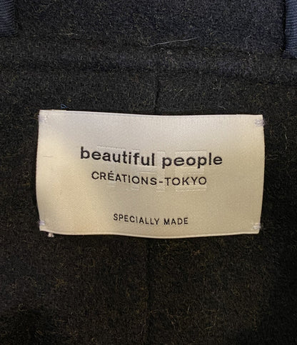 beatiful people ダッフルコート ブラウン 1235103412 キッズ SIZE 140 ビューティフルピープル