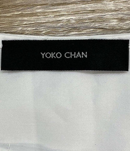 ヨーコチャン ノースリーブサイドラッフルブラウス YCB-225-472 レディース SIZE F YOKO CHAN