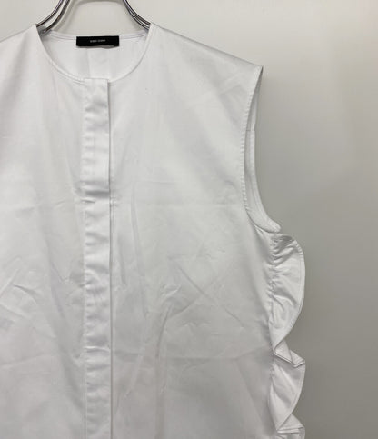 ヨーコチャン ノースリーブサイドラッフルブラウス YCB-225-472 レディース SIZE F YOKO CHAN