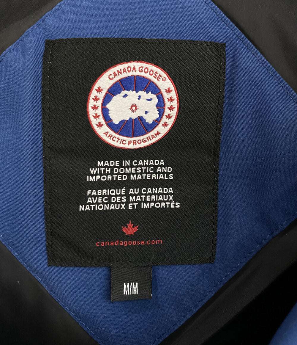 カナダグース ダウンジャケット ブルー メンズ SIZE M CANADA GOOSE