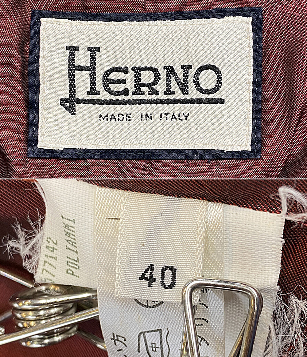 ヘルノ カシミヤシルクライナーコート 577142 レディース SIZE 40 HERNO