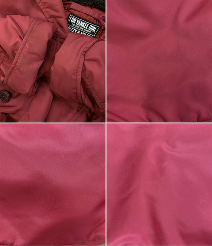 ヒステリックグラマー 中綿ブルゾン フードファー ワッペン メンズ SIZE S HYSTERIC GLAMOUR