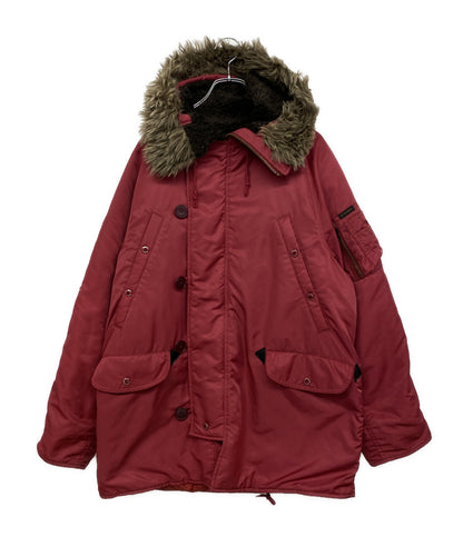 ヒステリックグラマー 中綿ブルゾン フードファー ワッペン メンズ SIZE S HYSTERIC GLAMOUR