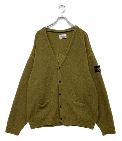 ストーンアイランド 長袖カーディガン Supreme Boucle Cardigan Olive メンズ SIZE XL STONE ISLAND