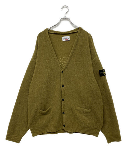 ストーンアイランド 長袖カーディガン Supreme Boucle Cardigan Olive メンズ SIZE XL STONE ISLAND