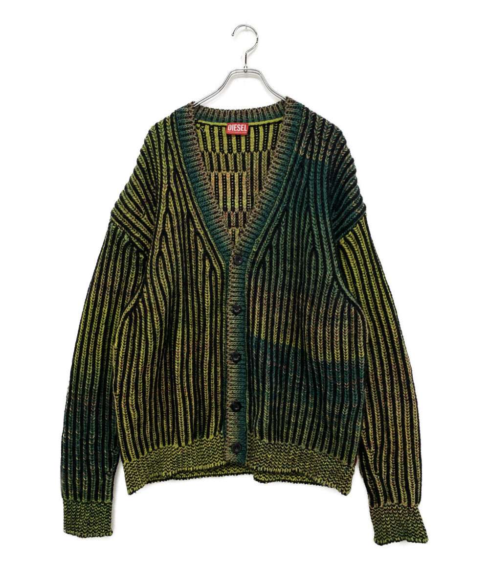 ディーゼル 長袖カーディガン Vネック K-OAKLAND-CR メンズ SIZE L DIESEL