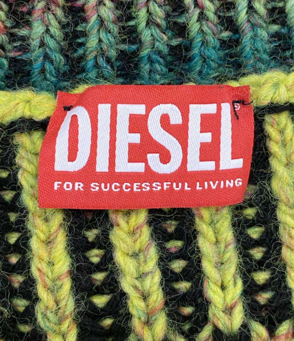 ディーゼル 長袖カーディガン Vネック K-OAKLAND-CR メンズ SIZE L DIESEL