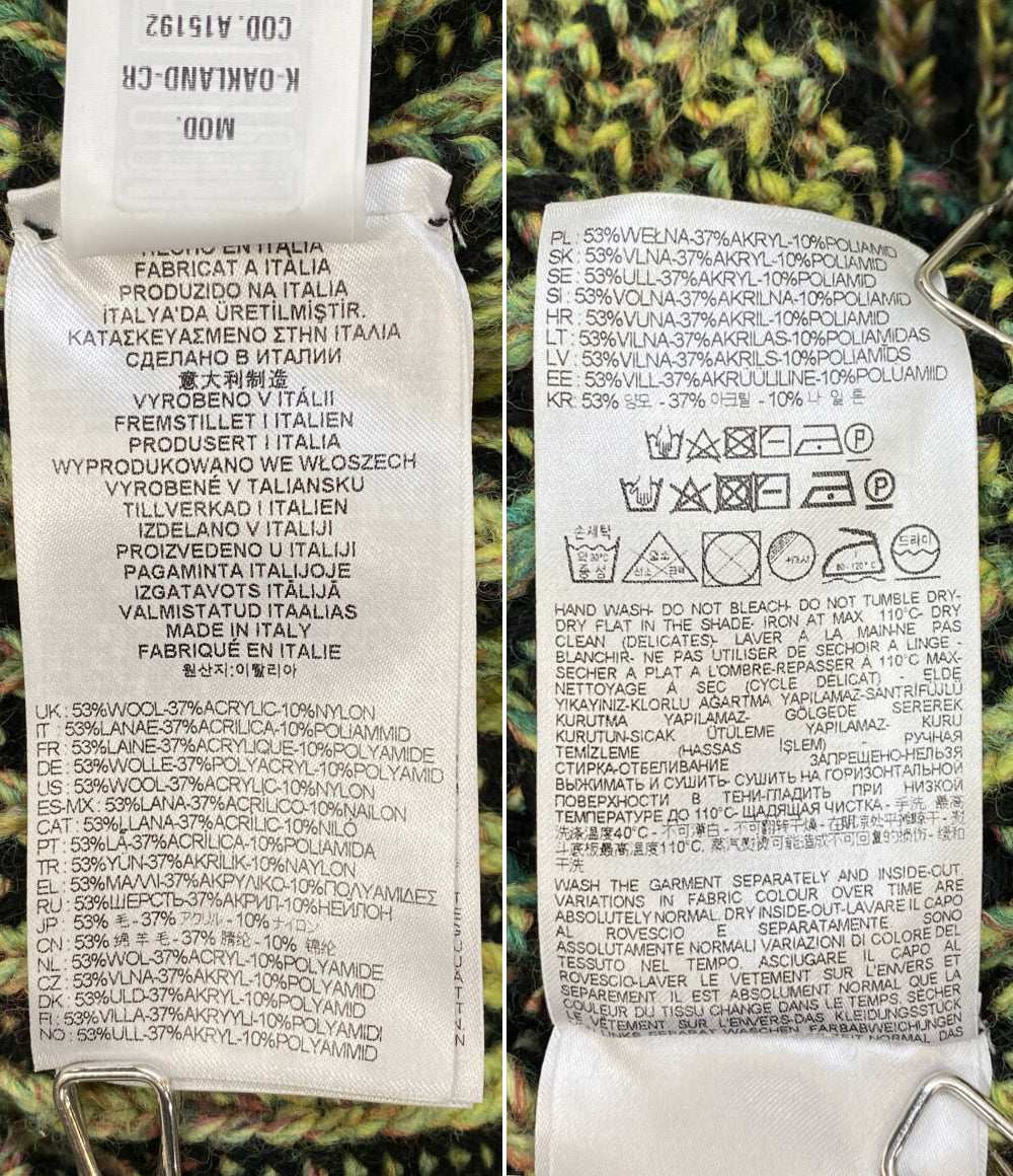 ディーゼル 長袖カーディガン Vネック K-OAKLAND-CR メンズ SIZE L DIESEL