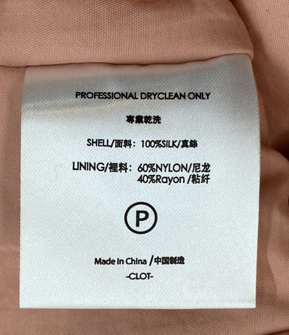 シルクジャケット クロット 総柄 メンズ SIZE XL clotapparel