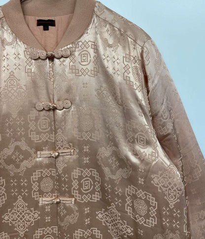 シルクジャケット クロット 総柄 メンズ SIZE XL clotapparel