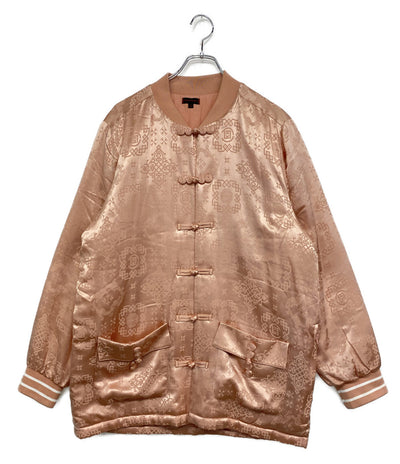 シルクジャケット クロット 総柄 メンズ SIZE XL clotapparel