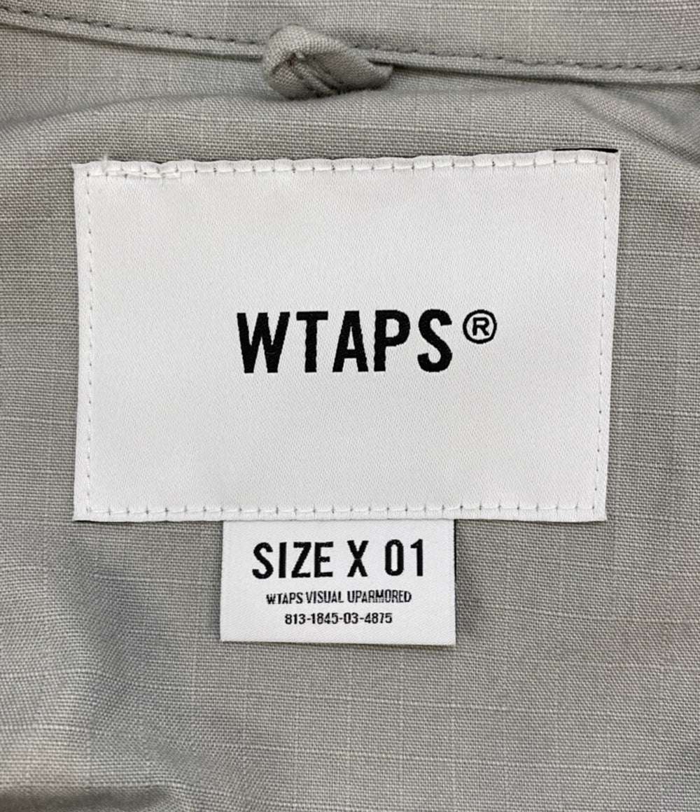 ダブルタップス 長袖シャツ 813-1845-03-4875 メンズ SIZE 01 WTAPS