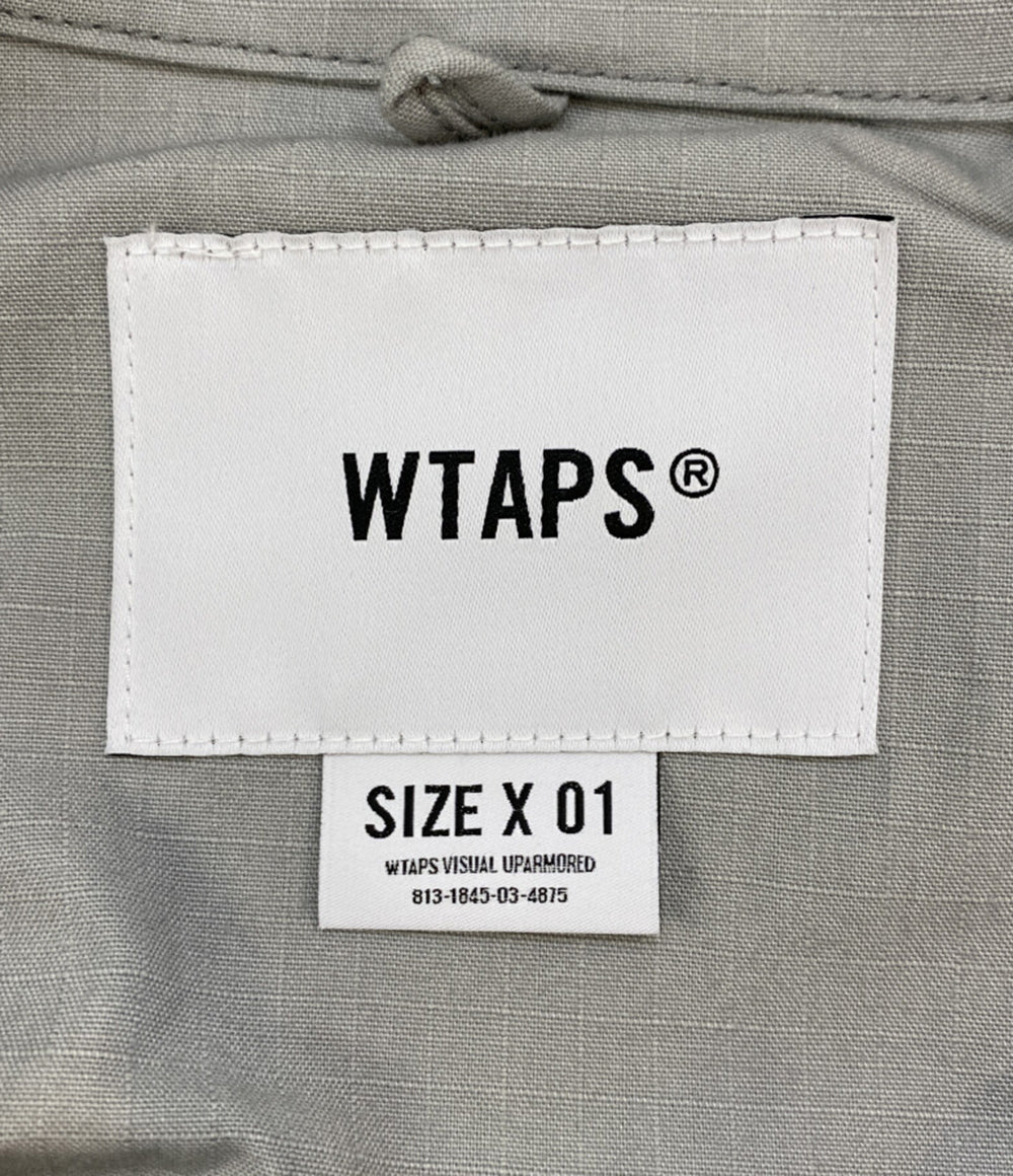 WTAPS 長袖シャツ 813-1845-03-4875 メンズ SIZE 01 ダブルタップス