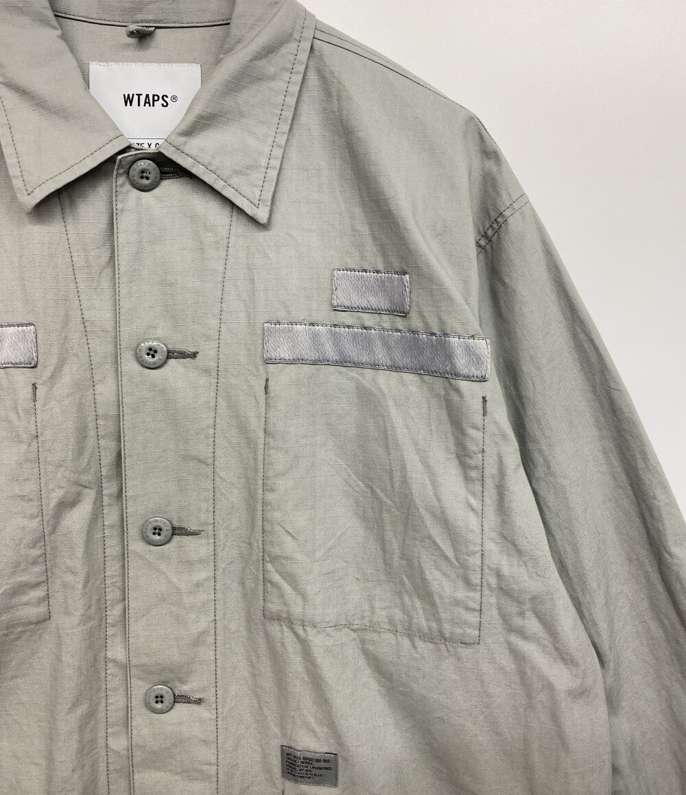 WTAPS 長袖シャツ 813-1845-03-4875 メンズ SIZE 01 ダブルタップス