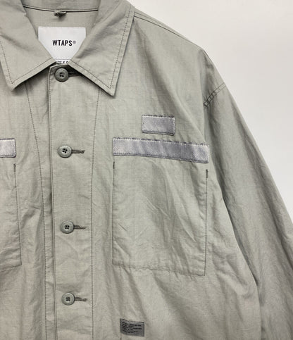 WTAPS 長袖シャツ 813-1845-03-4875 メンズ SIZE 01 ダブルタップス