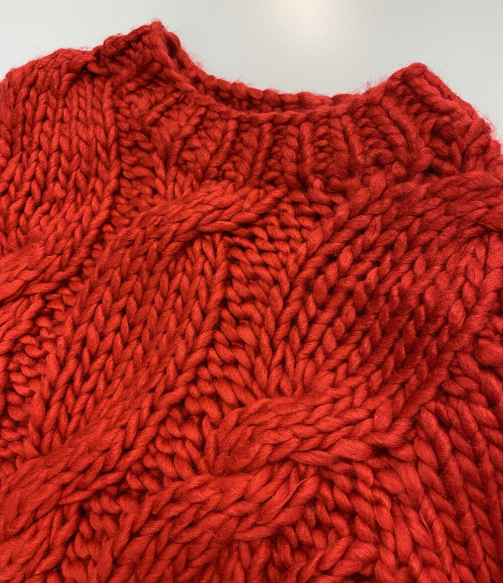 THE TOE ザ・トゥー ケーブルニット TT24611131 レディース SIZE F