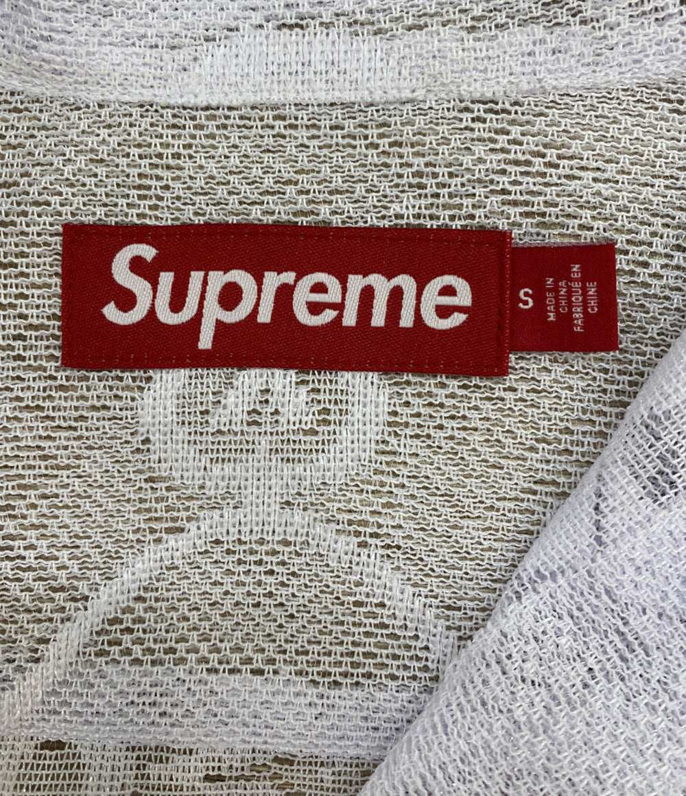 シュプリーム レース半袖シャツ last supper lace メンズ SIZE S Supreme