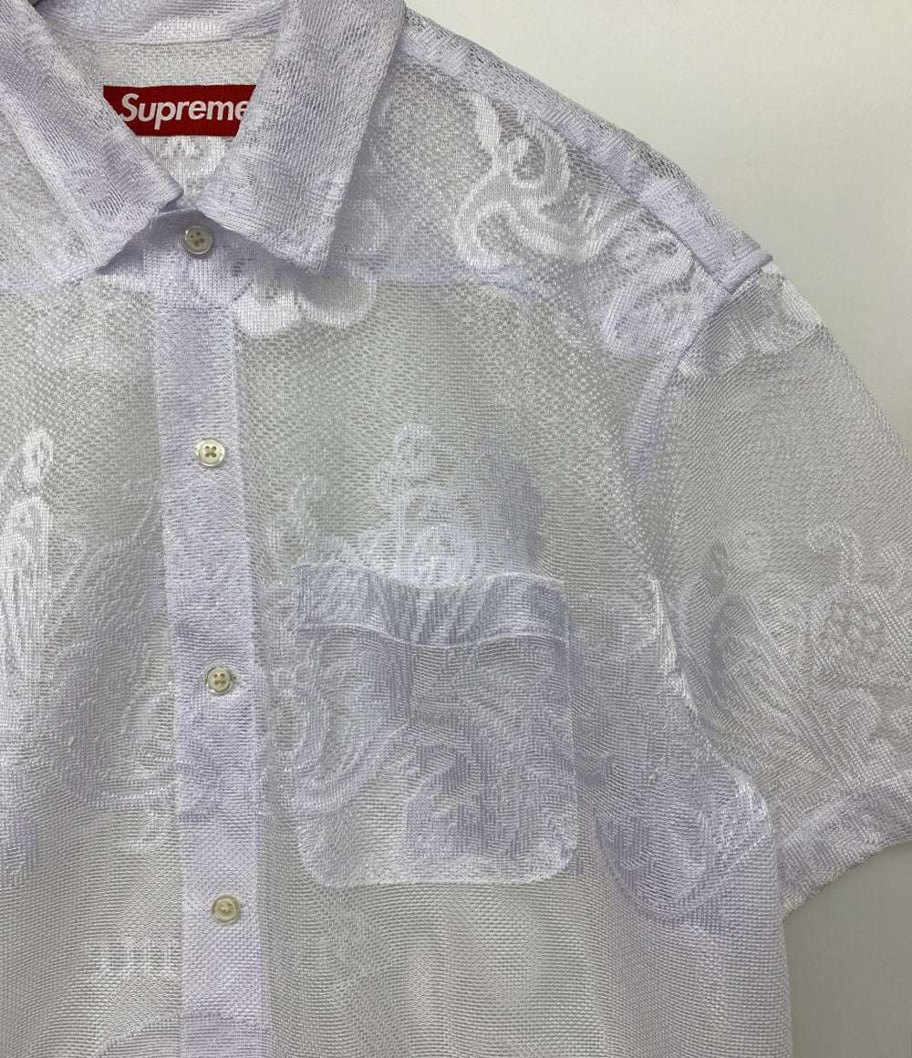 シュプリーム レース半袖シャツ last supper lace メンズ SIZE S Supreme