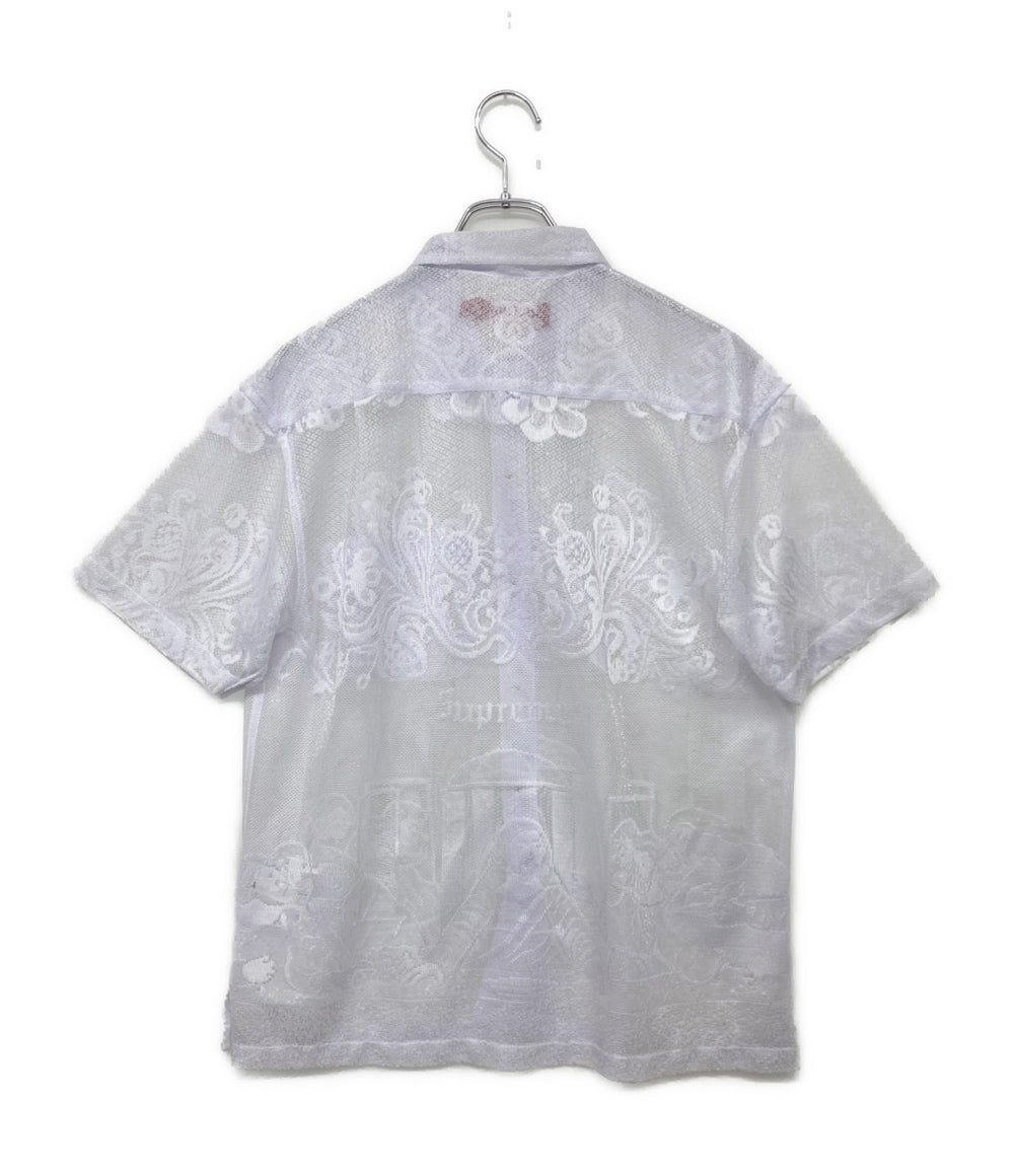 Supreme レース半袖シャツ last supper lace メンズ SIZE S