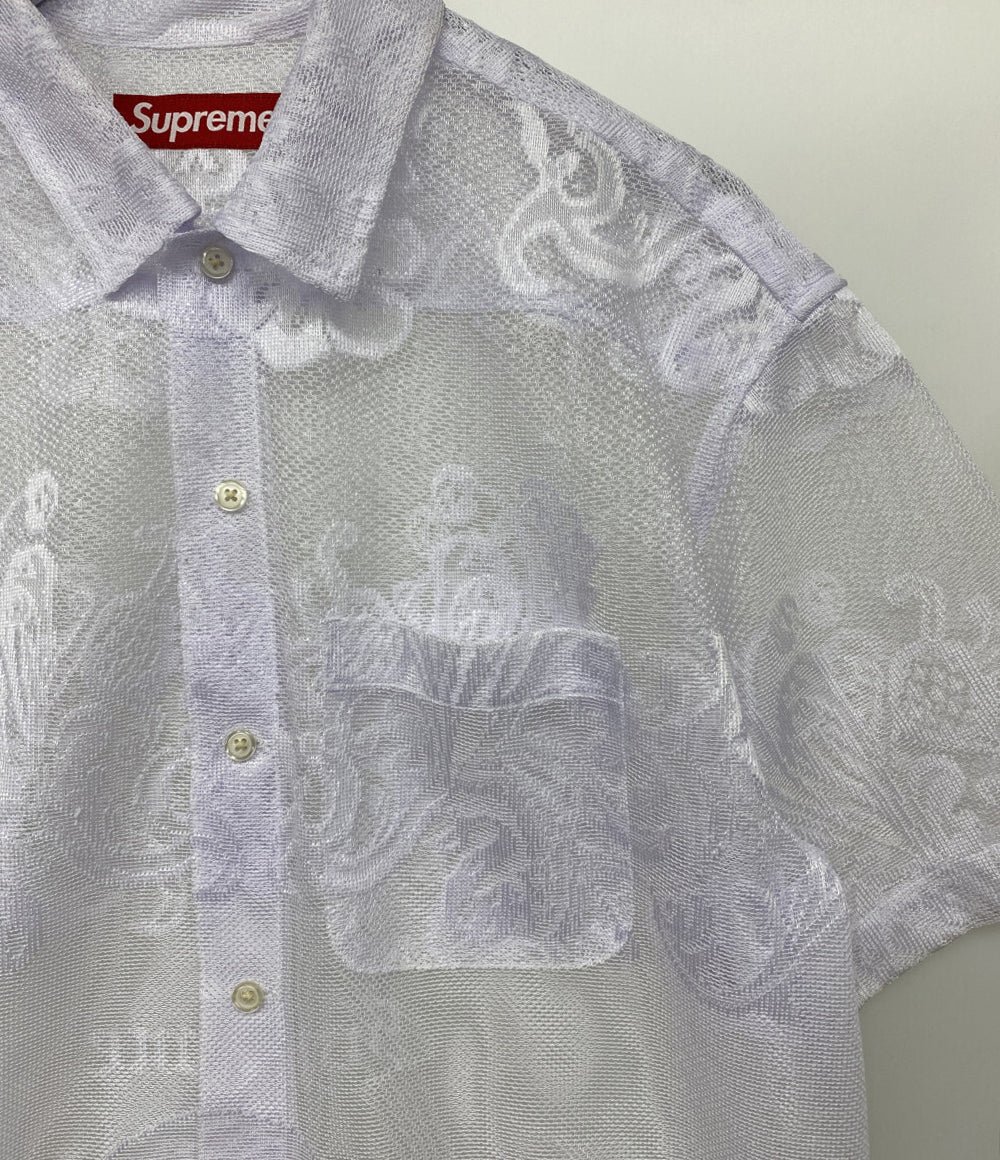 Supreme レース半袖シャツ last supper lace メンズ SIZE S シュプリーム