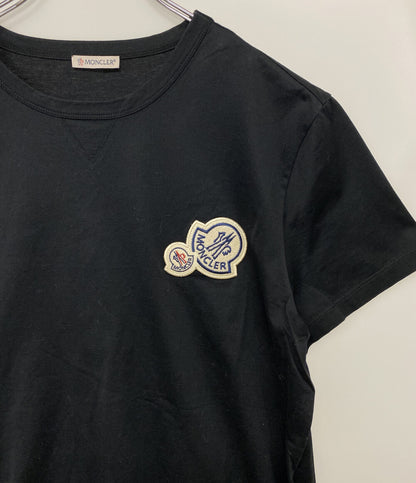 MONCLER 半袖Tシャツ ダブルワッペン C-SCOM-19-3580 メンズ SIZE L モンクレール