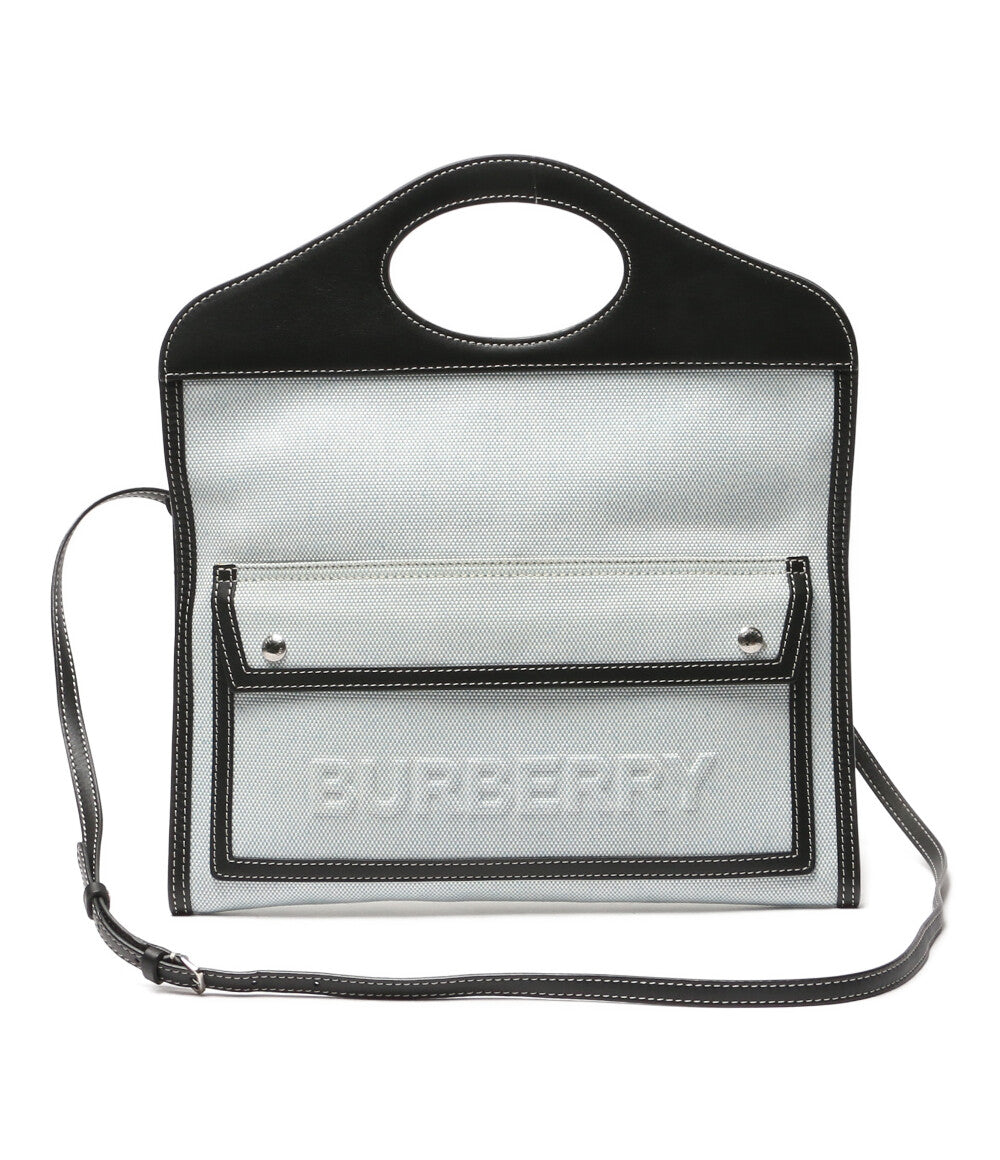 バーバリー 美品 2WAY キャンバスショルダー レディース BURBERRY