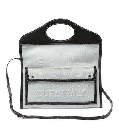 バーバリー 美品 2WAY キャンバスショルダー レディース BURBERRY