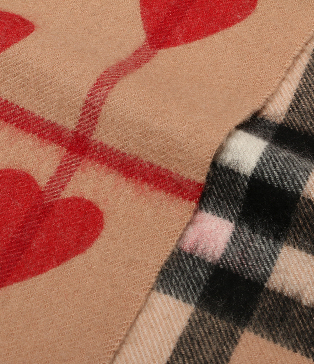 バーバリー ハート柄マフラー 3201316 レディース BURBERRY – Rehello
