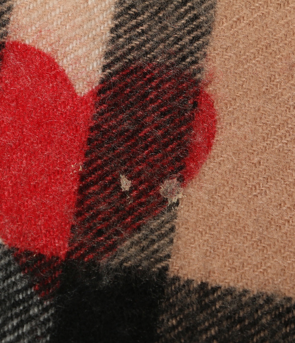 バーバリー ハート柄マフラー 3201316 レディース BURBERRY