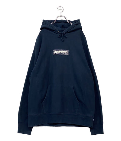 シュプリーム ボックスロゴ パーカー bandana box logo 19FW メンズ SIZE XL Supreme